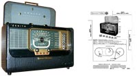 Zenith H500 5H40 Shortwave Radio