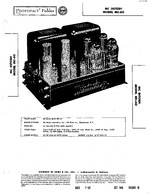 MCINTOSH MC60 SAMS Photofact®