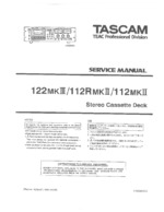 TASCAM TEAC 122MKIII OEM Service