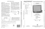 PANASONIC CT32G33W SAMS Photofact®