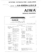 AIWA AA8300E OEM Service