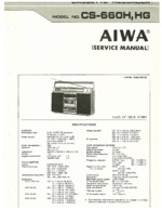 AIWA CS660HG OEM Service