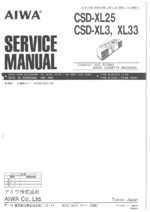 AIWA CSDXL33 OEM Service