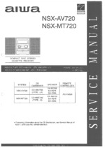 AIWA NSX-AV720 OEM Service