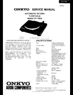 Onkyo CP1100A OEM Service