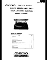 Onkyo CP1280F OEM Service