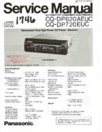 Panasonic CQ-DP720EUC OEM Service