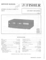 FISHER CR-W911 OEM Service