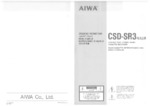 AIWA CSDSR3U OEM Owners