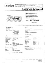 Clarion PE-2553E-A OEM Service