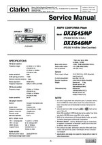 Clarion PE-2621K-A/B OEM Service