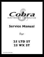 Cobra 25WXST OEM Service