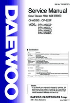 Daewoo DTA32W9ZL OEM Service