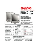 Sanyo DS32225 OEM Owners