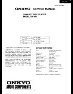 Onkyo DX-100 OEM Service