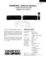 Onkyo DX-7210 OEM Service