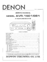 DENON AVR-681 OEM Service
