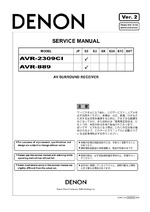 Denon AVR-889 OEM Service
