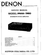 DENON PMA360 OEM Service
