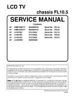 Magnavox 40MF430BF7 OEM Service
