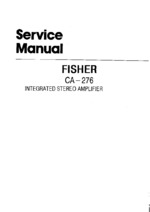Fisher CA276 OEM Service