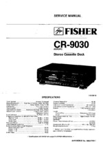 Fisher CR9030 OEM Service