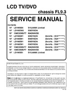 SYLVANIA LD195SS1 OEM Service