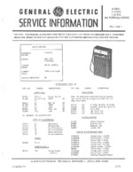 GENERAL ELECTRIC 72705C OEM Service