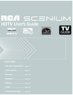 RCA HD50LPW169 OEM Owners