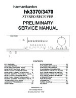 Harman Kardon HK3370 OEM Service
