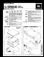 JBL SR6630 OEM Service