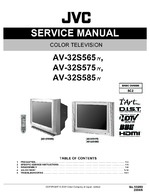 JVC AV32S585Y OEM Service