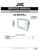 JVC AV-2553VE OEM Service