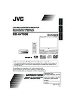 JVC KD-AV7000 OEM Owners