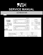 JVC KD-G111 OEM Service