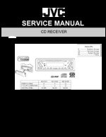 JVC KD-G152 OEM Service