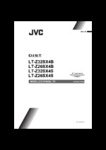 JVC LT-Z26SX4B OEM Owners