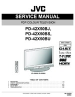 JVC PD-42X50BS OEM Service