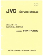 JVC RM-P350 OEM Service