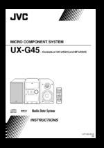 JVC UX-G45B OEM Owners