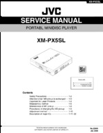 JVC XM-PX5SL OEM Service