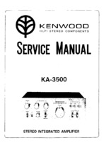 Kenwood KA3500 OEM Service