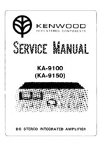Kenwood KA9150 OEM Service