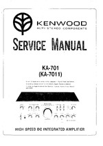 Kenwood KA701 OEM Service