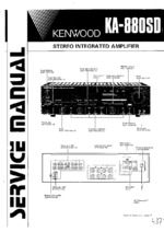 Kenwood KA880SD OEM Service
