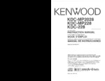 KENWOOD KDC-228 OEM Owners
