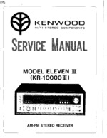 Kenwood KA10000 III OEM Service