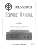 KENWOOD L09M OEM Service