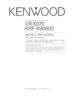 Kenwood KRF-X9060D OEM Owners