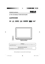 RCA L26HD32D OEM Owners